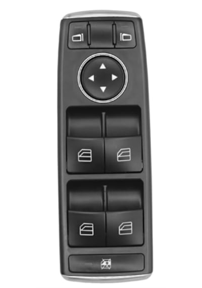 Cam Düğmesi 4 Lü W204 Cam Düğmesi