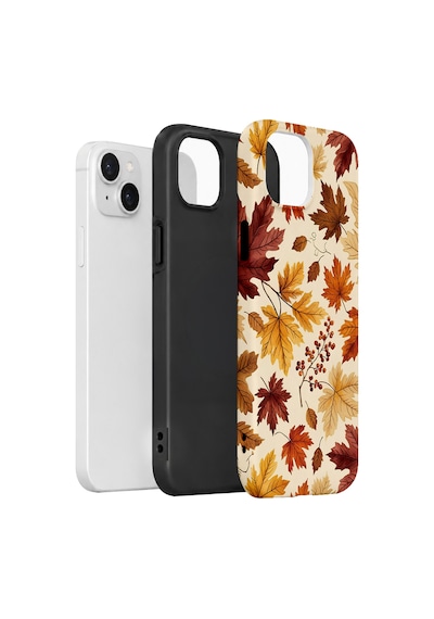Velvoria Valestra Sonbahar Yaprakları Apple iPhone Uyumlu 15 Darbe Korumalı Kılıf Valestra Select - Sonbahar Yaprakları
