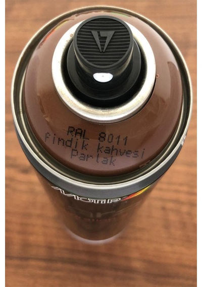 Motip Carat Ral8011 Fındık Kahvesi Parlak Sprey Boya 400 ML