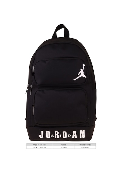 Jordan Air Cleveland Black Siyah Erkek Çocuk Okul Ve Günlük Sırt Çantası - Q3168