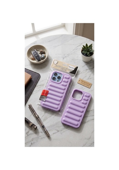 iPhone Uyumlu 13 Pro Şişme Pofuduk Puffer Tasarım Koruy Bksft49-25eb7c