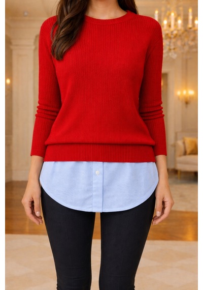 Elmoda Kadın Dikey Çizgi Dokumali Pamuk Vual Kumaş Gömlek Görünümlü Kurtarıcı Etek Mavi Mavi Elmoda Kadın Dikey Çizgi Dokumali Pamuk Vual Kumaş Gömlek Görünümlü Kurtarıcı Etek Mavi Mavi