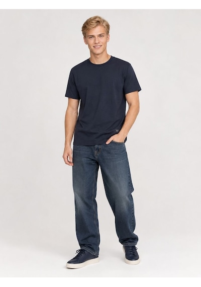 Loft Regular Fit Erkek Tshirt K.kol Lf2040581 Q1.v1 Koyu Lacivert