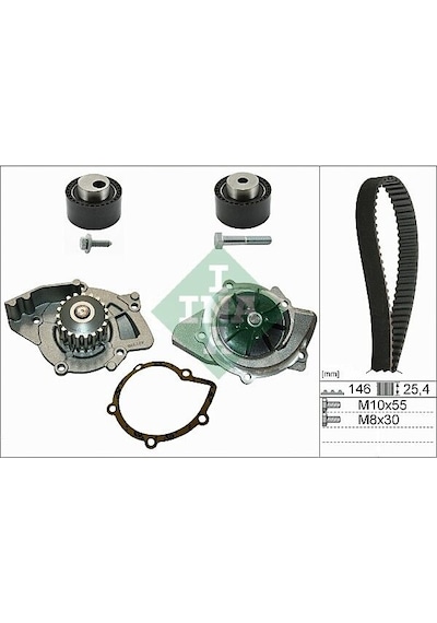 Triger Kayış Seti - Fiat Ulysse - Schaeffler-ına-530023430