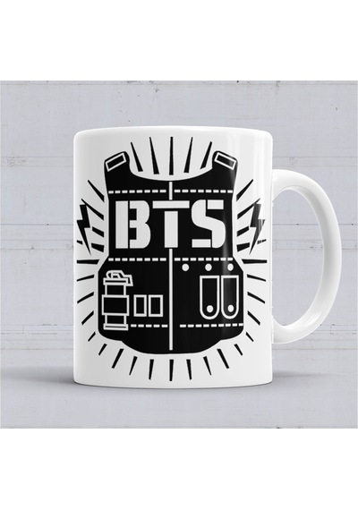 Bts Kore Müzik Kupa Bardak Porselen No36027 Karışık