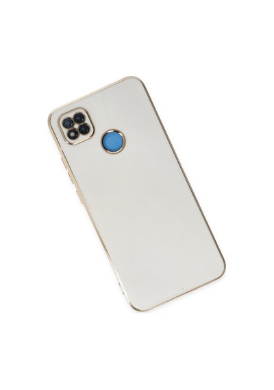 Xiaomi Redmi 9c Uyumlu Kılıf Volet Silikon - Beyaz