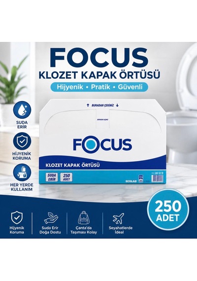Focus Klozet Kapak Ortusu. 250 Lı-50004136 Diğer