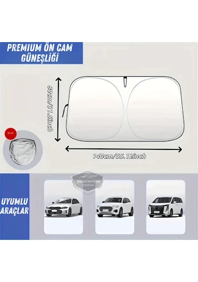 Oto Katlanabilir Premium Ön Güneşlik Ön Arka Cam Gölgelik Metalize Yeni Nesil Güneş Koruyucu Oto Araba Suv Tır 80 Cm X 140 Cm Çantalı 00 Şüscaroto Aksesuar Oto Katlanabilir Premium Ön Güneşlik Ön Arka Cam Gölgelik Metalize Yeni Nesil Güneş Koruyucu Oto Araba Suv Tır 80 Cm X 140 Cm Çantalı 00 Şüscaroto Aksesuar