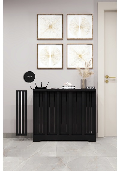 Dekoratif Petek Dolabı Kalorifer Peteği Kapatma Ünitesi Modern Tasarım İç Ölçü 96 Cm Dış Ölçü 100 Cm Petek 96 Siyah D2 Dekoratif Petek Dolabı Kalorifer Peteği Kapatma Ünitesi Modern Tasarım İç Ölçü 96 Cm Dış Ölçü 100 Cm Petek 96 Siyah D2