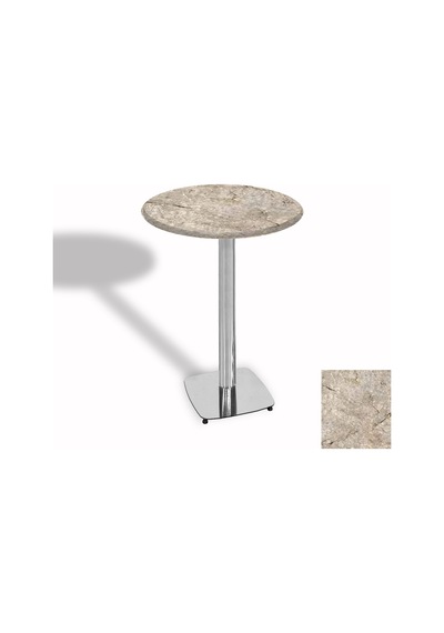 Bistro Masa Tokyo Kromnikel - Werzalit, Wermodin Ve Allzalit Tabla 70 Cm Çap - Scala Marble Çok Renkli Bistro Masa Tokyo Kromnikel - Werzalit, Wermodin Ve Allzalit Tabla 70 Cm Çap - Scala Marble Çok Renkli