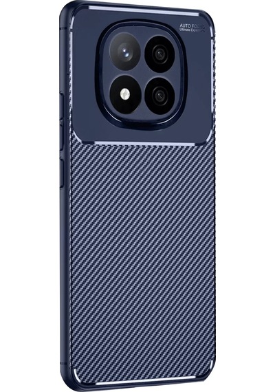 Newface Xiaomi Redmi Note 14 Pro 5g Kılıf Auto Focus Karbon Kapak - Lacivert