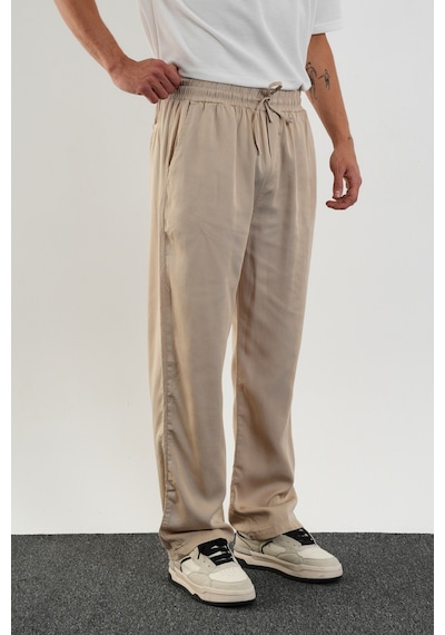 Redline Fate Erkek Baggy Rahat Pantolon Taş