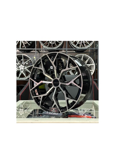 17 İnç 4x100 Black Diamon Arceo Roma Jant Takımı 4adet Uyumlu