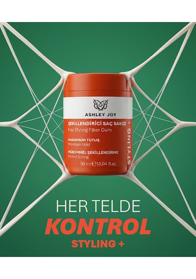 Ashley Joy Saç Sakızı Fiber Gum Maximum Tutuş Mükemmel Şekillendirme 90 ML