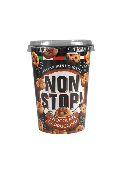 Non Stop Chocolate Cappuccino - İtalian Mini Cookies 125g