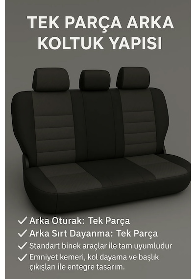 Mini R56 3 Kapı Hatch 2006 2013 Grindsport Serisi Koltuk Kılıfı