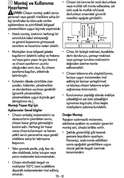 Vestel AO-3010 X Ankastre Ocak