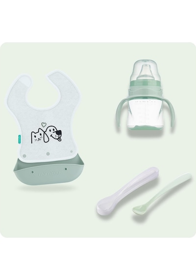 Mamajoo Beslenme Seti - Powder Green