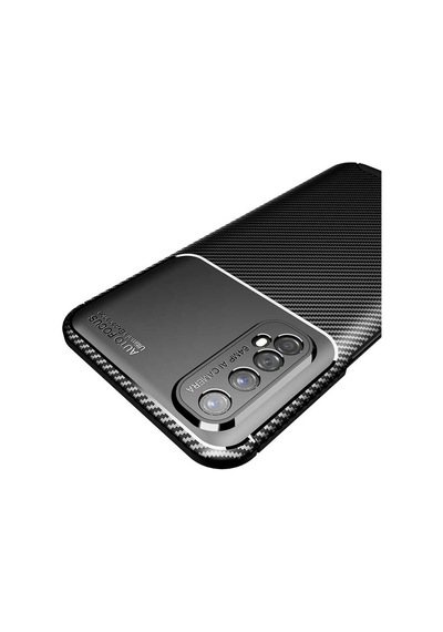 Realme 7 Kılıf Zore Negro Silikon Kapak Kahverengi