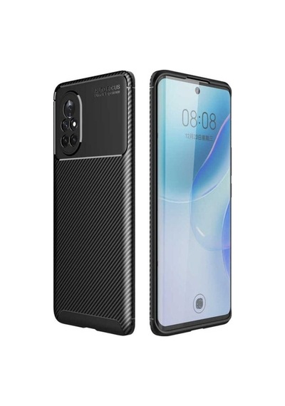 Huawei Nova 8i Kılıf Zore Negro Silikon Kapak Siyah