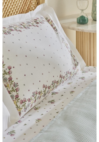 Karaca Home Roshell %100 Pamuk Tek Kişilik Pike Takımı Adaçayı Adaçayı