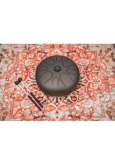 Meinl Sonic Energy Std2vb Steel A-akebono 12'' Tongue Drum Vintage Brown