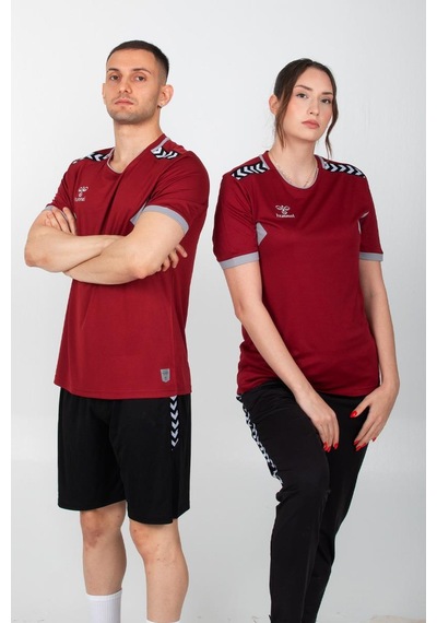 Hummel Otantik Antrenman Tişört Bordo