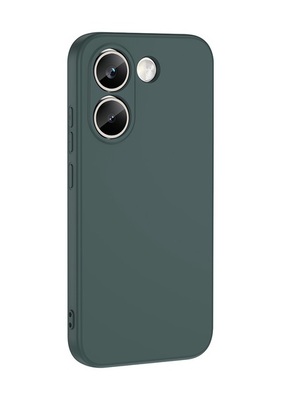 Maks Technology Poco X8 Pro Kılıf Mkst Mara Lansman Kapak - Koyu Yeşil