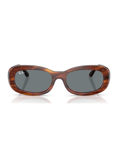 Ray-ban Rb 2221 95462 53 Kadın Oval Kırçıllı Kahverengi Kemik Güneş Gözlüğü Kahverengi