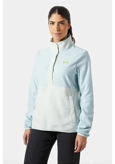 Helly Hansen Kadın Daybreaker Snap Polar Sweatshirt Mavi