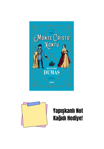 Monte Cristo Kontu + Yapışkanlı Not Kağıdı