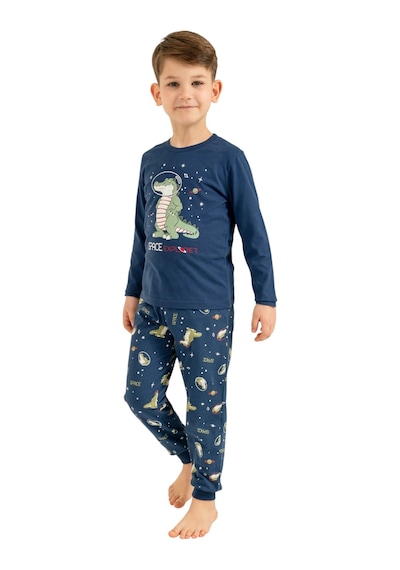 Rolypoly Rp3862c Erkek Çocuk Uzun Kol Pijama Takım Lacivert