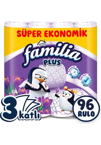 Familia Plus Parfümlü Tuvalet Kağıdı 3 x 32 Rulo