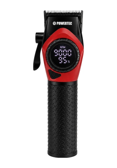 Tr-5100 Profesyonel Saç Tıraş Makinesi 9000 Rpm Dijital Ekran 5000 Mah Li-ion Batarya Şarjlı Berber Tipi Clipper