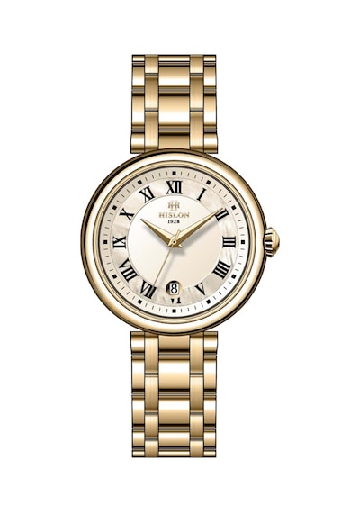 Ql160g-08sb Hislon Kol Saati 28 Mm / Gold Gri