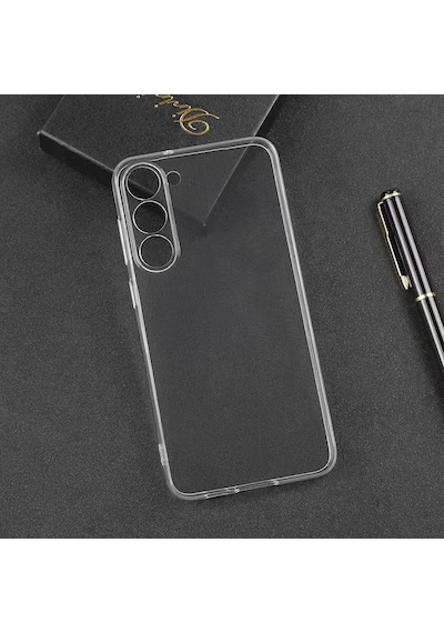 Galaxy S23 Plus Uyumlu Zore Süper Silikon Kılıf-renksiz Renksiz