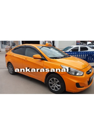 Accent Blue Mügen Cam Rüzgarlığı 2011-2020 Arası 4 Lü Takım N11.27749