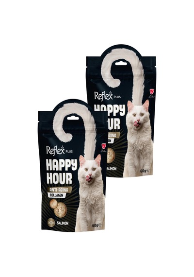 Happy Hour  Collagen Yetişkin Kediler İçin Ödül Maması 2 X 60gr