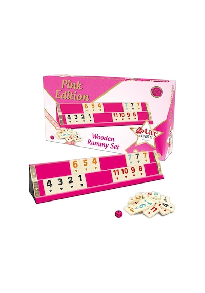 Pembe Okey Takımı Pink Okey Takımı
