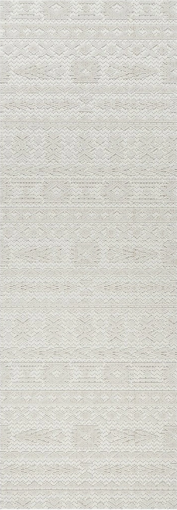 Modern Tasarımlı Jüt Dokuma Loop Sisal Krem Renk Halı Krem