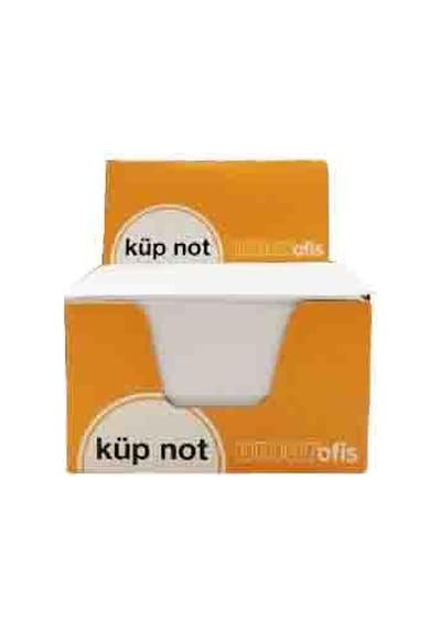 Umur Küp Blok Beyaz Not Kağıdı 8x8x5 2 Adet