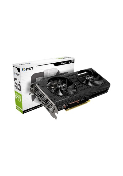 Palit NVIDIA GeForce RTX 3060 Ti Dual NE6306T019P2-190AD 8 GB GDDR6 256 Bit Ekran Kartı