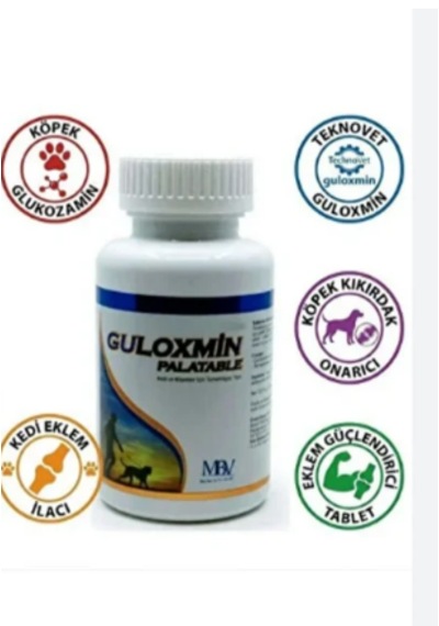 Teknovet Guloxmin Palatable Kedi Ve Köpek Eklem Sağlığı Glukozamin Takviyesi 30 Tablet
