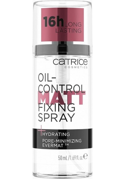 Catrice Oil-control Mat Sabitleme Spreyi 50ml,şeffaf, Vegan Ve Alkol Içermez Makyaj Bazları