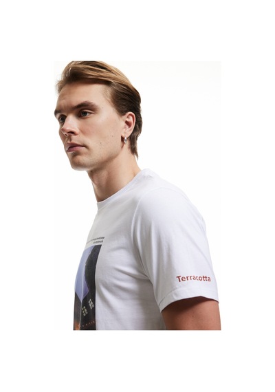 Koton Bisiklet Yaka Kısa Kollu Regular Fit Pamuklu Baskılı Tişört Beyaz 5sam10124hk Beyaz Koton Bisiklet Yaka Kısa Kollu Regular Fit Pamuklu Baskılı Tişört Beyaz 5sam10124hk Beyaz