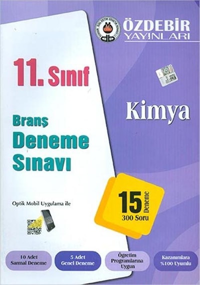 Özdebir 11.Sınıf Kimya Branş Deneme Sınavı