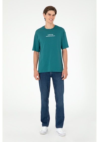 U.S. Polo Assn. Erkek Comfort Fit Bisiklet Yaka Koyu Yeşil Tişört 50294322-VR101 U.S. Polo Assn. Erkek Comfort Fit Bisiklet Yaka Koyu Yeşil Tişört 50294322-VR101