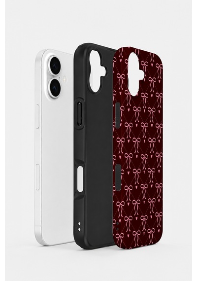 Velvoria Valestra Burgundy Bow Grid Apple Apple iPhone Uyumlu 16 Plus Darbe Korumalı Kılıf Valestra Select - Burgundy Bow Grid Velvoria Valestra Burgundy Bow Grid Apple Apple iPhone Uyumlu 16 Plus Darbe Korumalı Kılıf Valestra Select - Burgundy Bow Grid