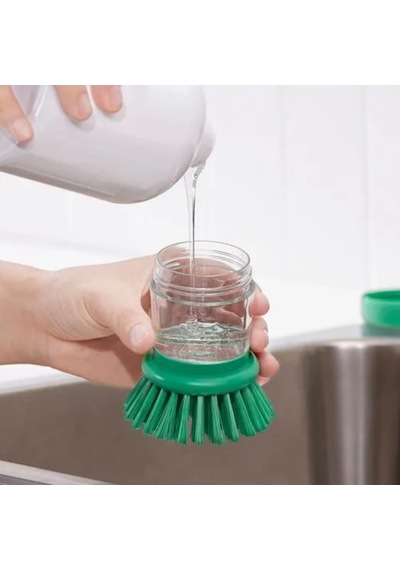Ikea Vıdeveckmal Deterjan Hazneli Bulaşık Fırçası, Yeşil, Sızdırmaz Tasarım 90556702