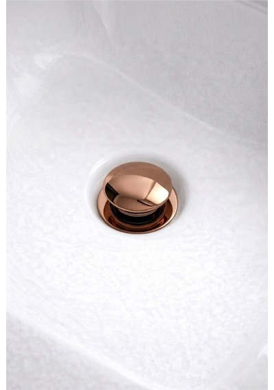 Rosegold Patpat Sifon Alt Beyaz Körük Dahildir.